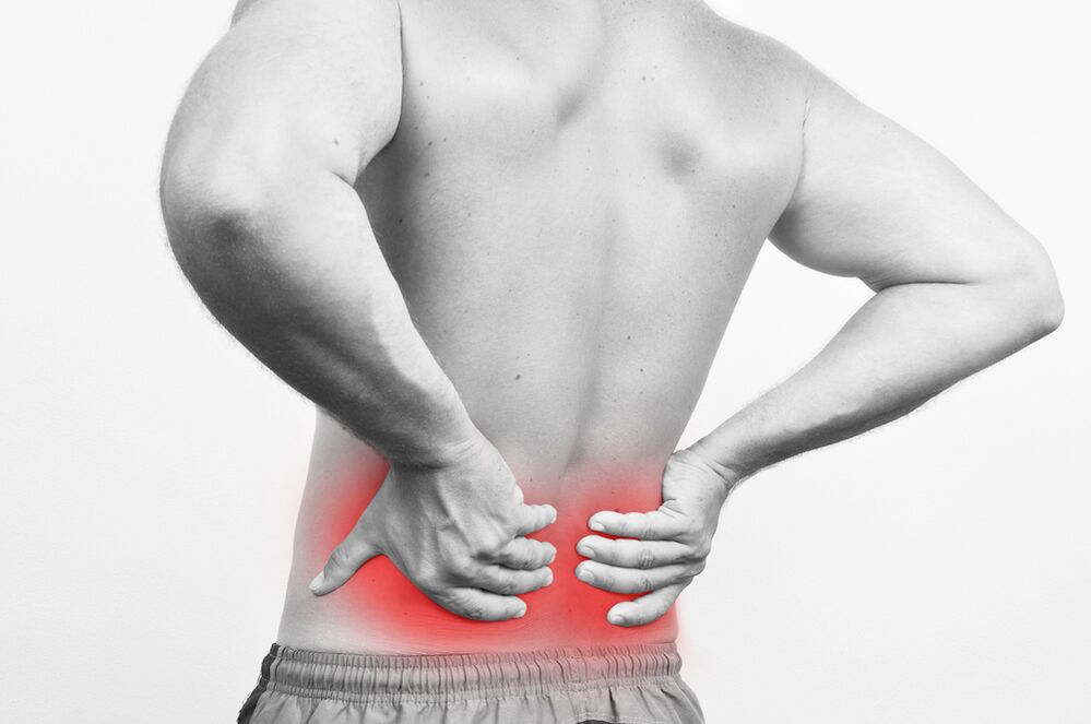 mal di schiena nella regione lombare