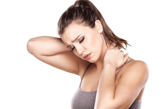 Dolore e rigidità al collo sono sintomi di osteocondrosi cervicale